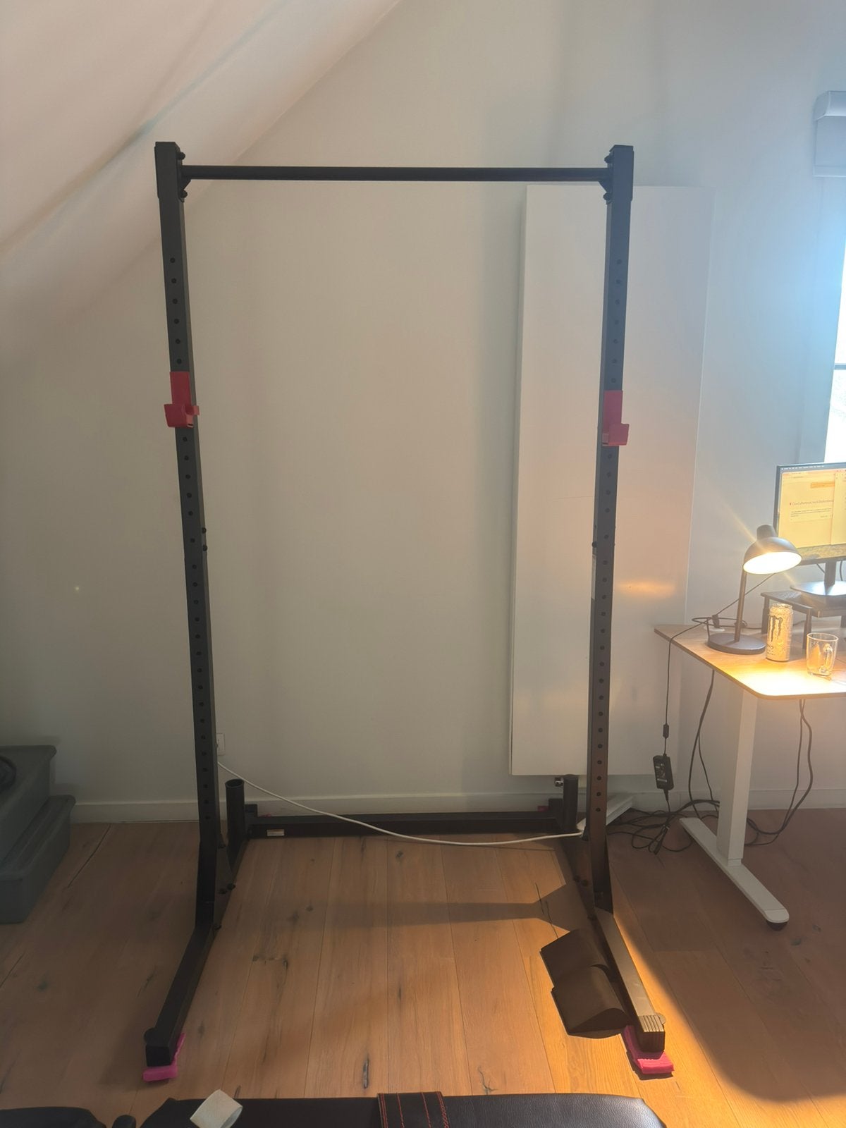 Pull up bar / squat rack 215 cm x 120 cm 200kg, Sport en Fitness, Fitnessmaterialen, Ophalen, Zo goed als nieuw