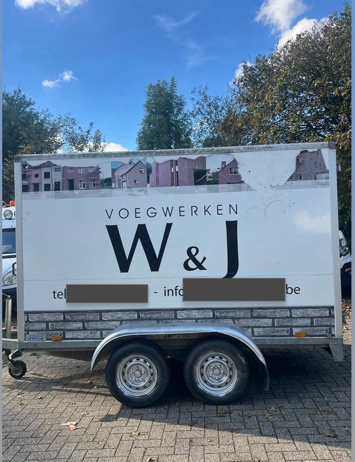 Aanhangwagen te koop, Enlèvement, Utilisé