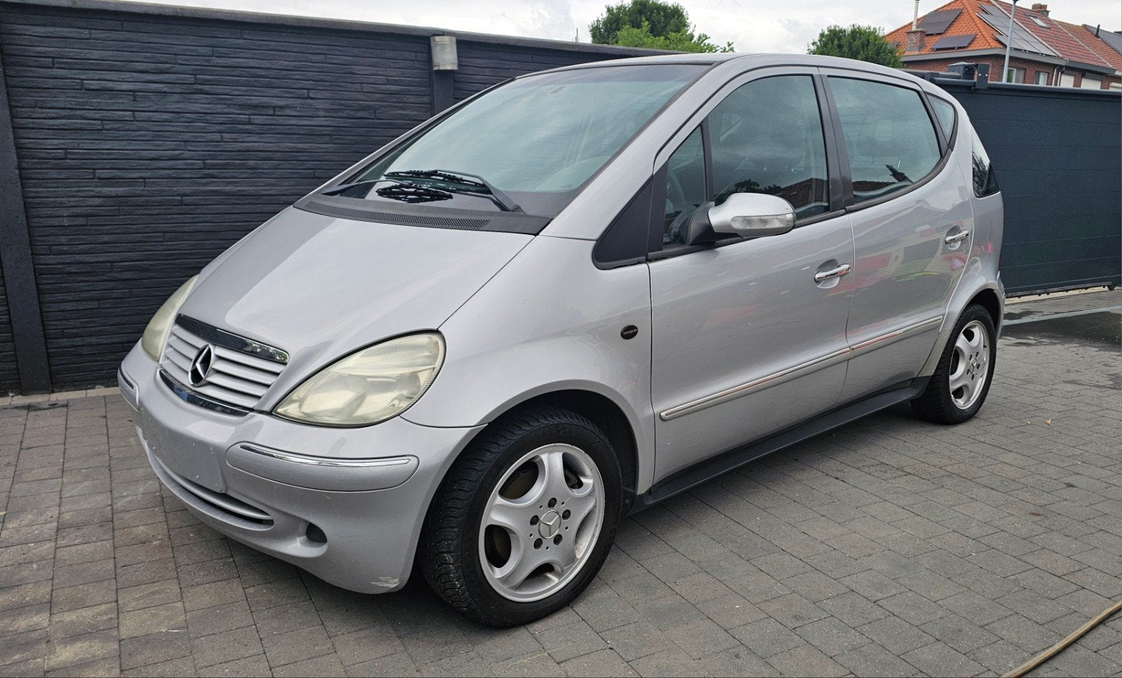 Mercedes-Benz A140 Benzine avantgarde 2004 met Airco, Auto's, Mercedes-Benz, Leder en Stof, 5 deurs, Particulier, A-Klasse