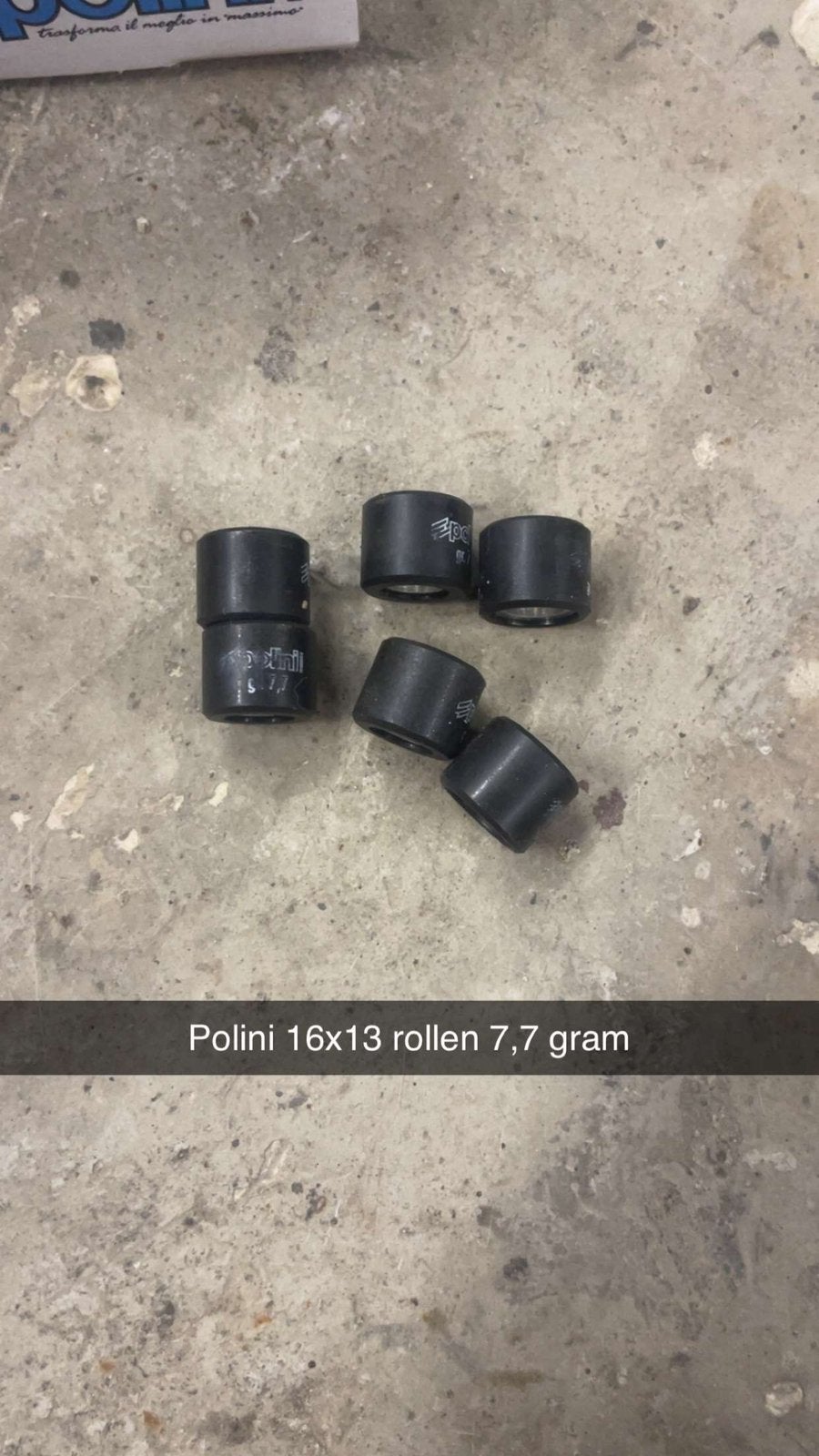 Rouleaux Polini 16x13 7,7 grammes, Enlèvement ou Envoi, Neuf