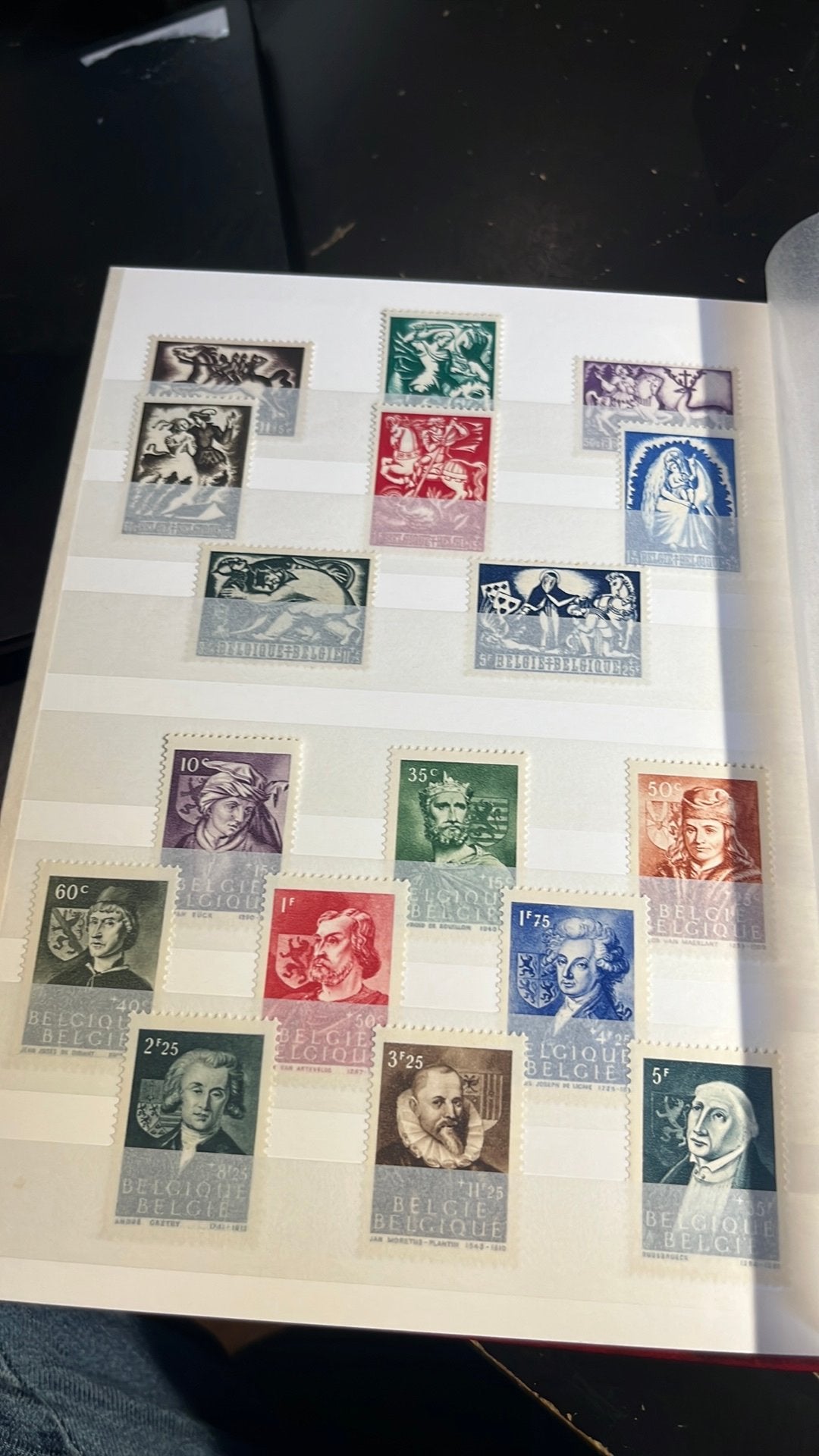 Belgische Postzegels, Verzenden