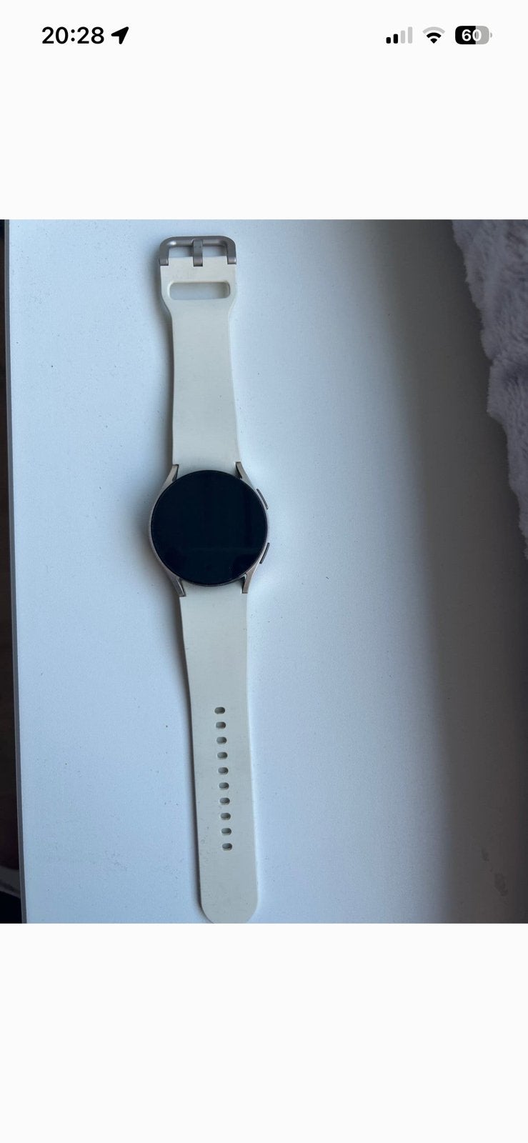 Samsung galaxy watch 6, Ophalen, Wit, Zo goed als nieuw, Waterdicht