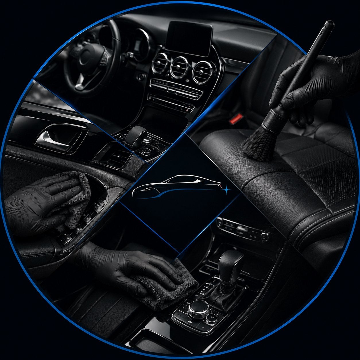 Auto interieur reiniging Antwerpen, Traitement du cuir