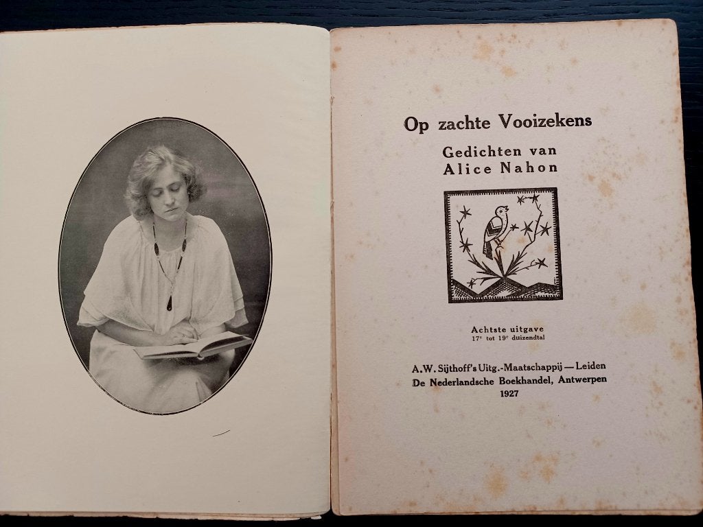 Alice Nahon, Op zachte vooizekens, Boeken, Gelezen, Alice Nahon, Ophalen of Verzenden, Eén auteur