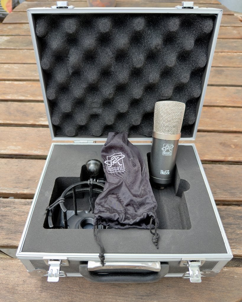 Roswell Mini K67x Condensator Microfoon, Muziek en Instrumenten, Ophalen of Verzenden, Zo goed als nieuw, Zangmicrofoon