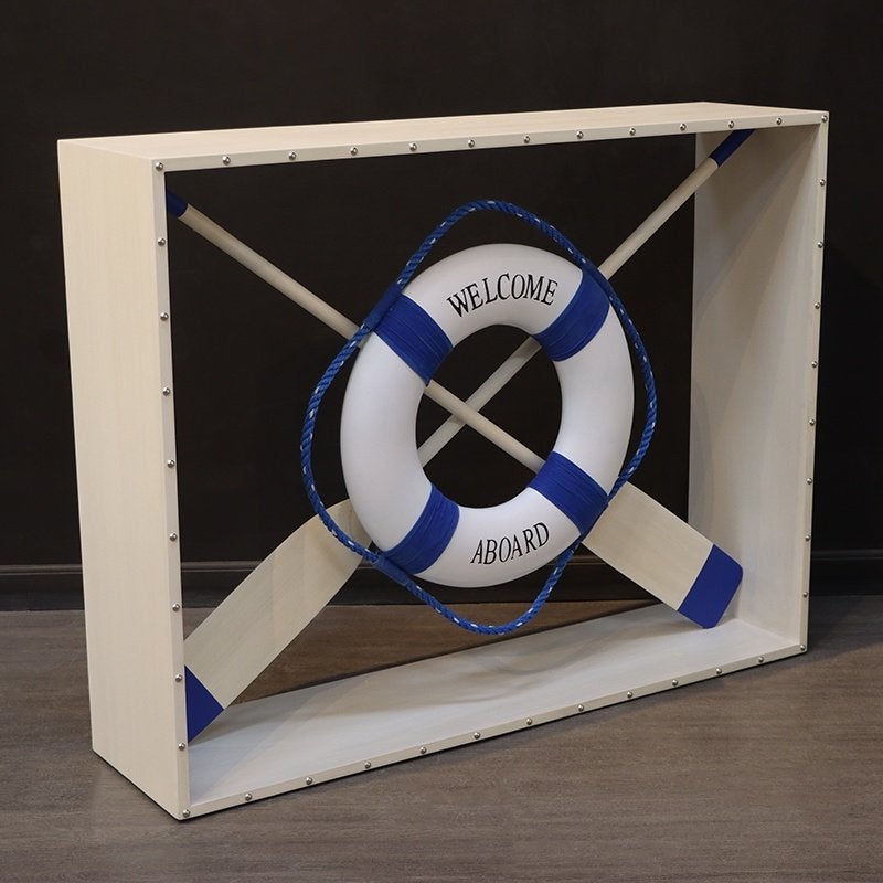 Console nautique — Bouée de sauvetage, hauteur 94 cm, Enlèvement, Neuf