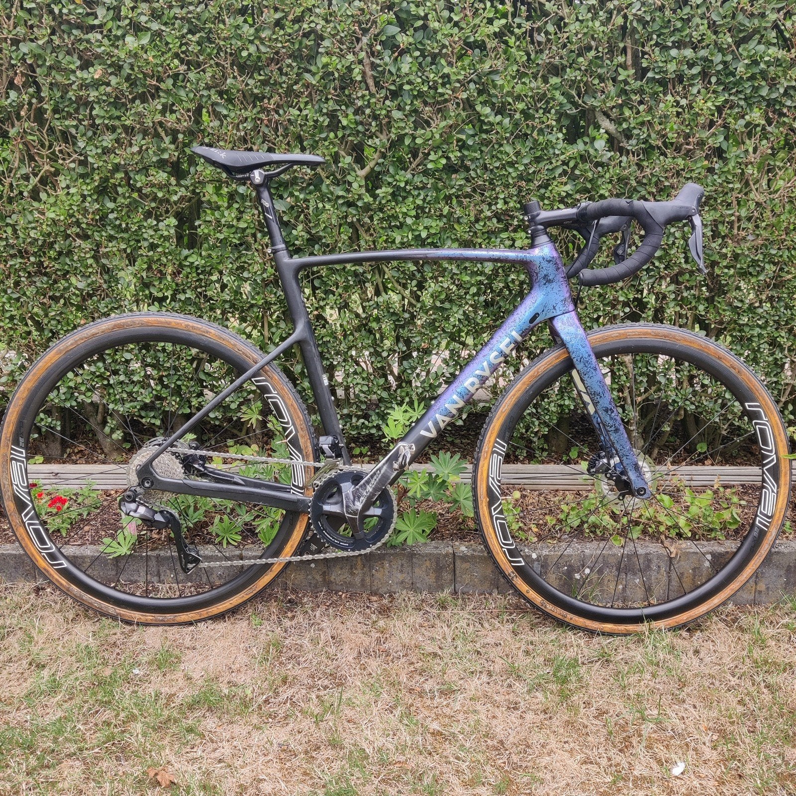 Van Rysel RCX Custom paint 1 of 1 - Shimano Ultegra di2, Ophalen, Gebruikt, Carbon, Heren