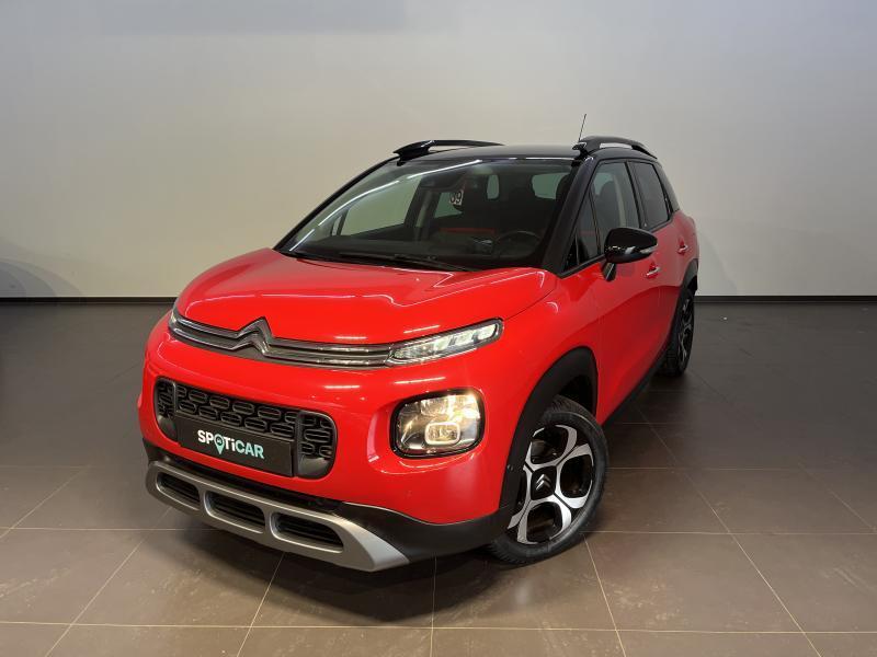 Citroen C3 Aircross Shine, Auto's, Citroën, Automaat, https://public.car-pass.be/vhr/14758919-911f-4b75-8620-176c2bf7a917, Rood