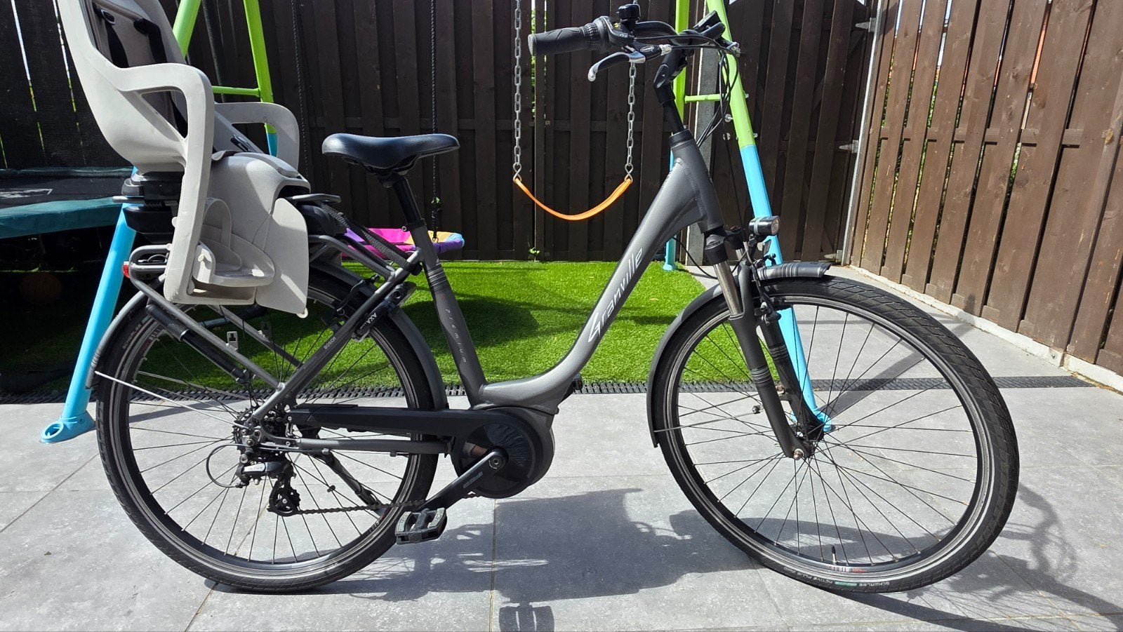 Elektrische fiets Granville met weinig km in nieuwe staat, Fietsen en Brommers, Ophalen