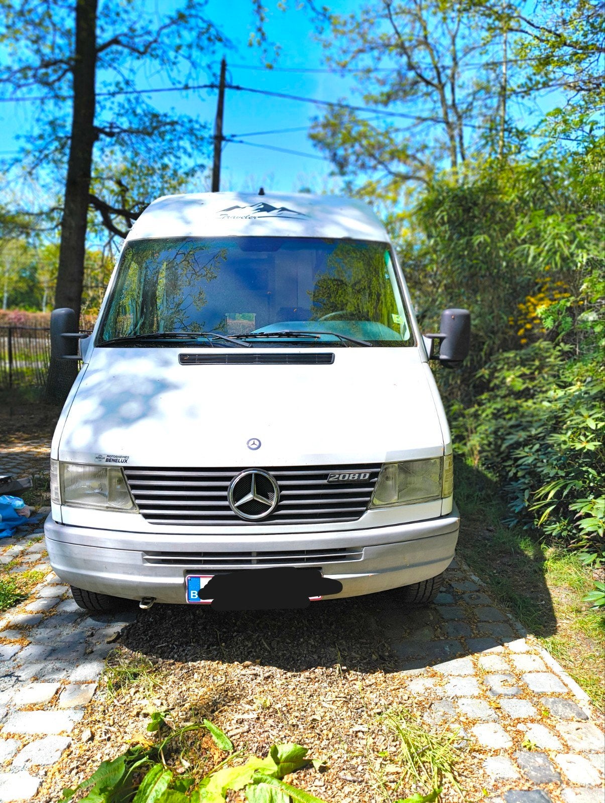 Oersterke Sprinter mobile home camper, Caravans en Kamperen, Mobilhomes, Particulier, Chemisch toilet, LPG
