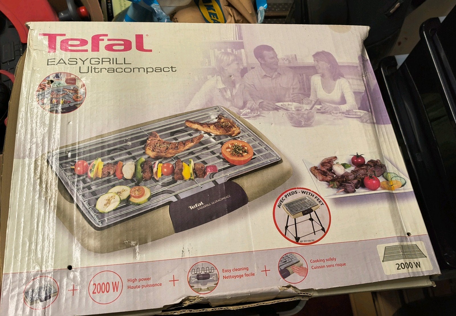 Tefal grill, Electroménager, Appareils à gourmet, Comme neuf, Enlèvement
