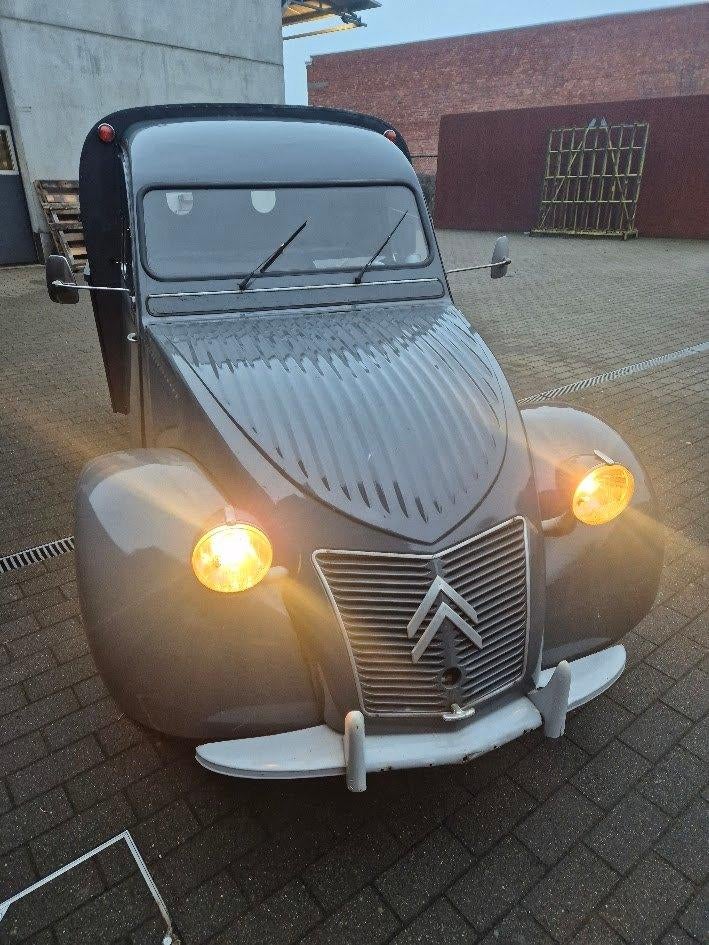 Citroën 2pk FOURGON  AZU2CV 600cc 1954  TRES UNIQUE!, Argent ou Gris, Achat, 600 cm³, 2 places