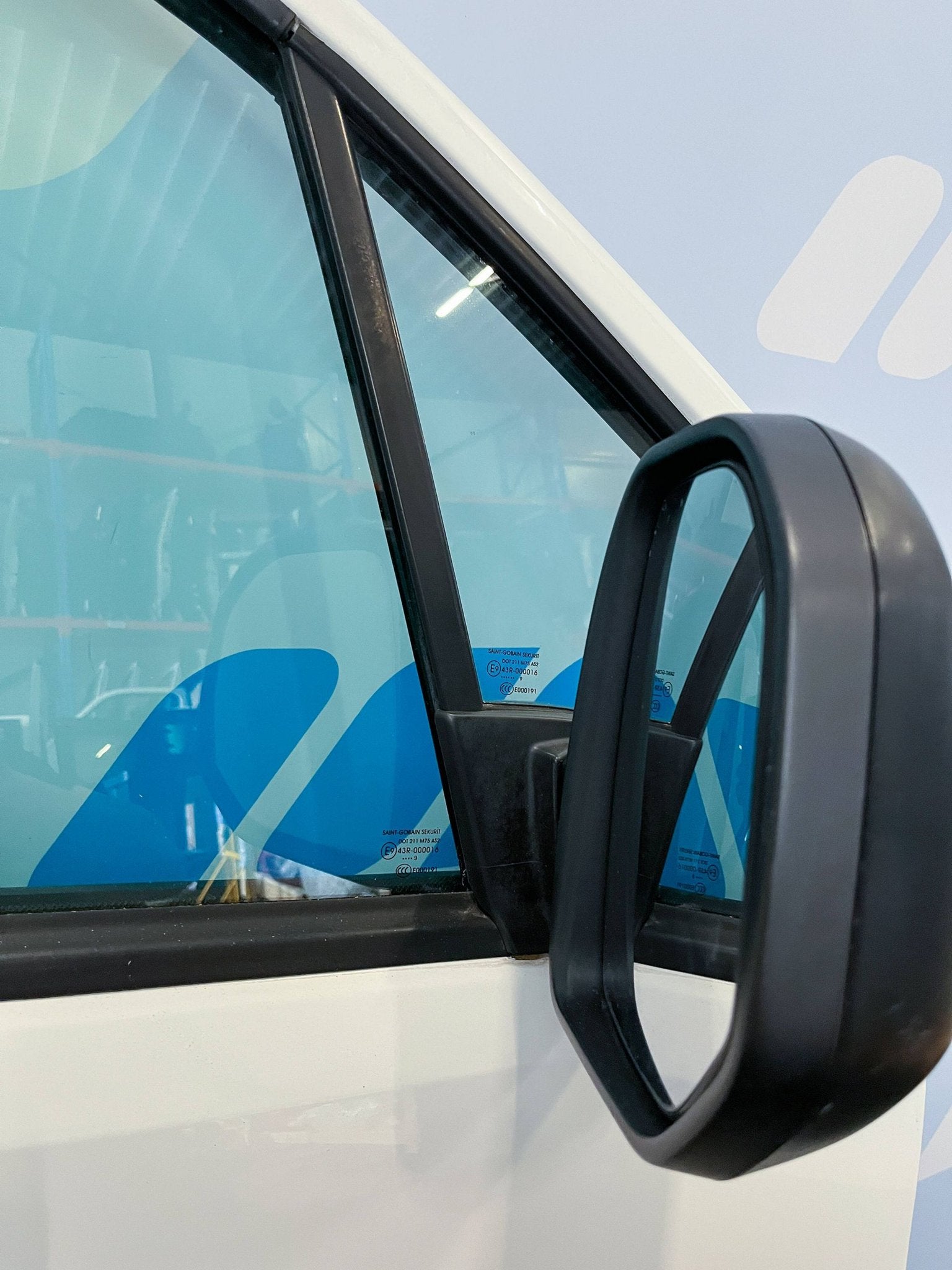 Voorportier rechts voor Peugeot Partner wit EWP 9004Z6, Auto-onderdelen, Gebruikt, -, Deur, -