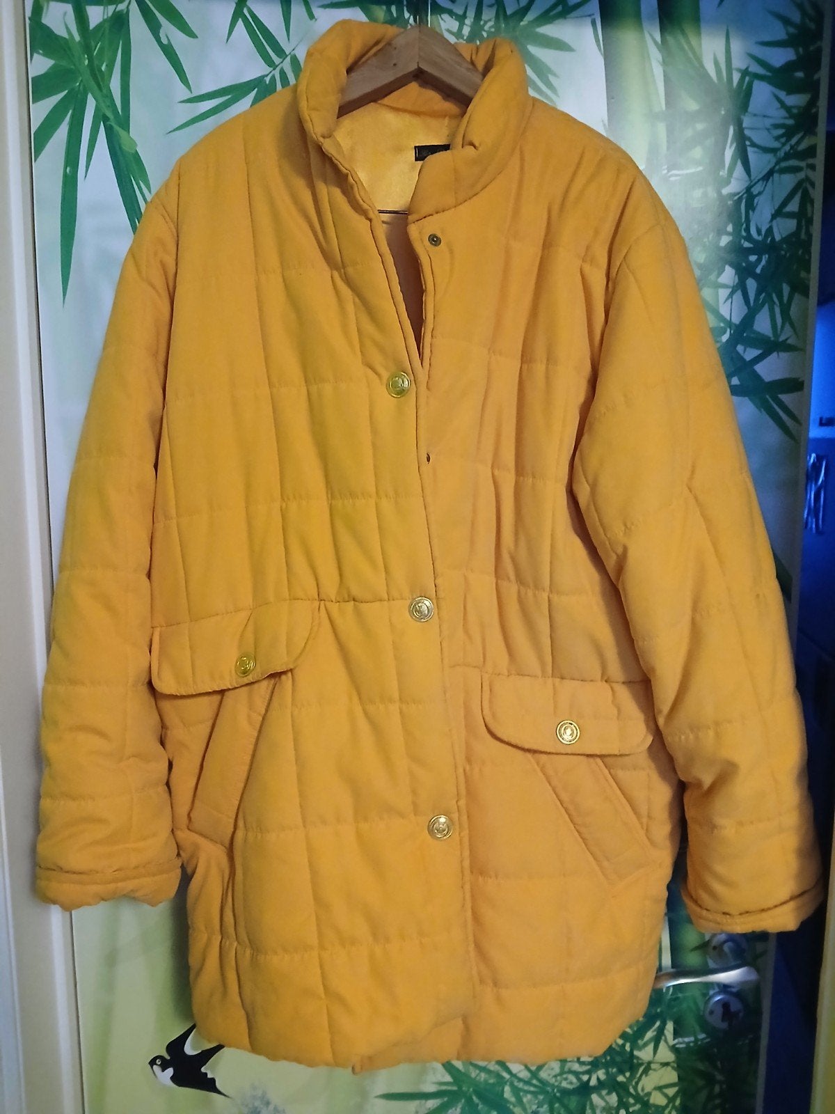 Veste chaude rembourrée T48, avec doublure en acétate., Veste ou Manteau, Enlèvement ou Envoi, Porté, Les deux ancres