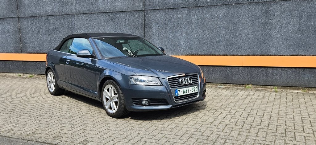A3 Cabrio 1.6 TFSI ZEER NETTE STAAT/**1 EIGE. FULL HISTORIEK, Autos, Achat, Entreprise, Boîte manuelle, Entretenue par le concessionnaire
