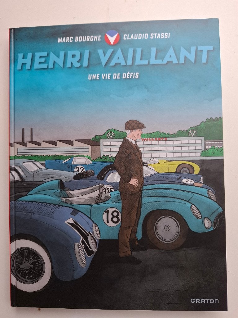 TL HENRI VAILLANT "UNE VIE DE DEFIS" TIRAGE BULLE LE MANS, Une BD, Enlèvement ou Envoi, Comme neuf