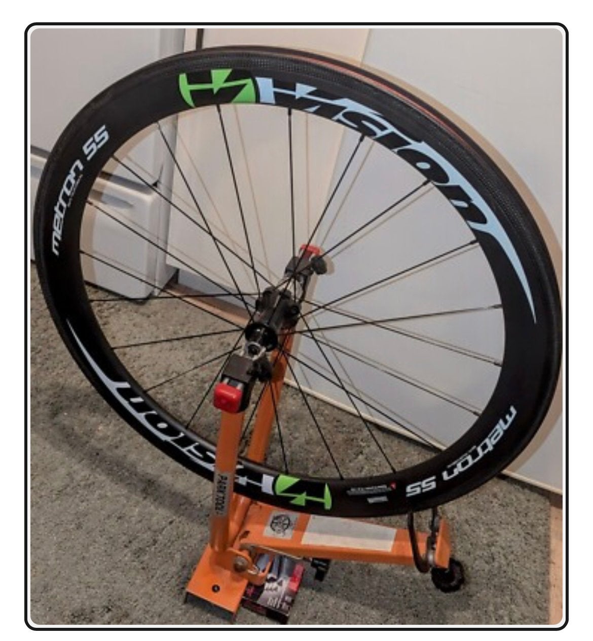 *IK ZOEK* Vision carbon wielen velgrem, Comme neuf, Enlèvement, Carbone, Racefiets