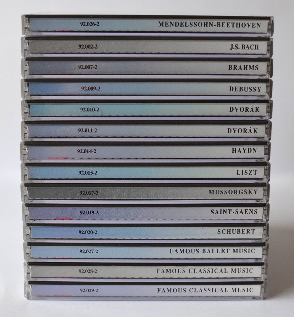 14 CD'S VIENNA COLLECT. CLASSICAL MUSIC/DDD/OOK PER CD, Enlèvement ou Envoi, Autres types, Autres compositeurs