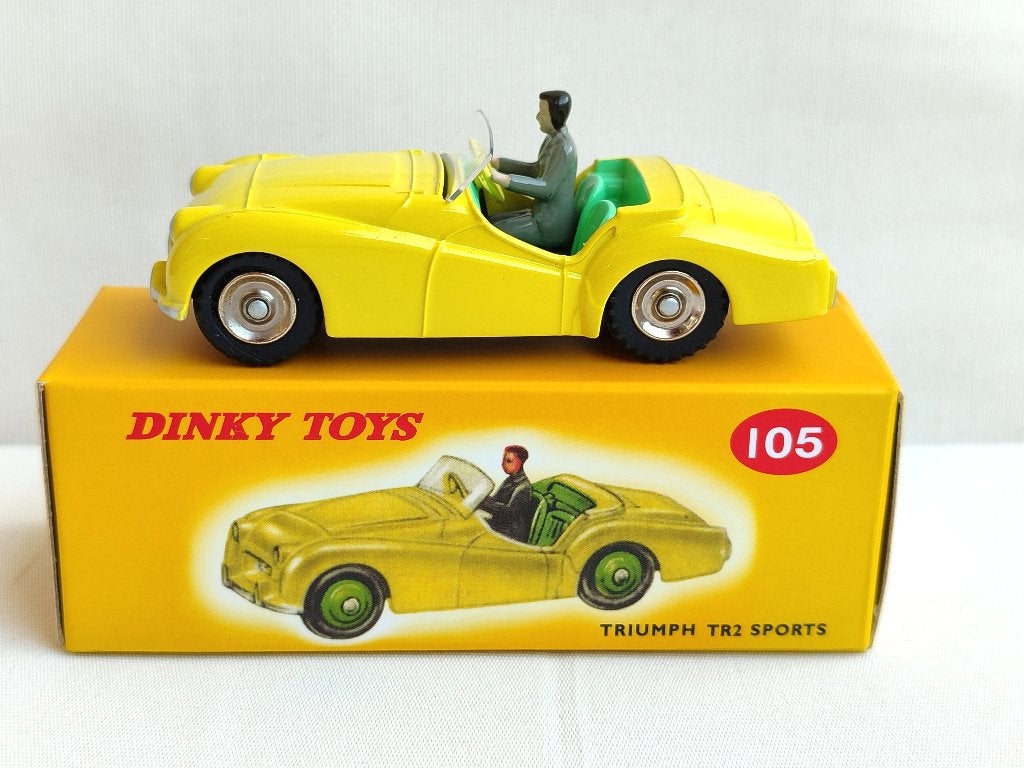 Dinky Atlas _ Triumph TR2 Sports _ ref. 105 ., Hobby & Loisirs créatifs, Voitures miniatures | 1:43, Neuf, Voiture, Dinky Toys