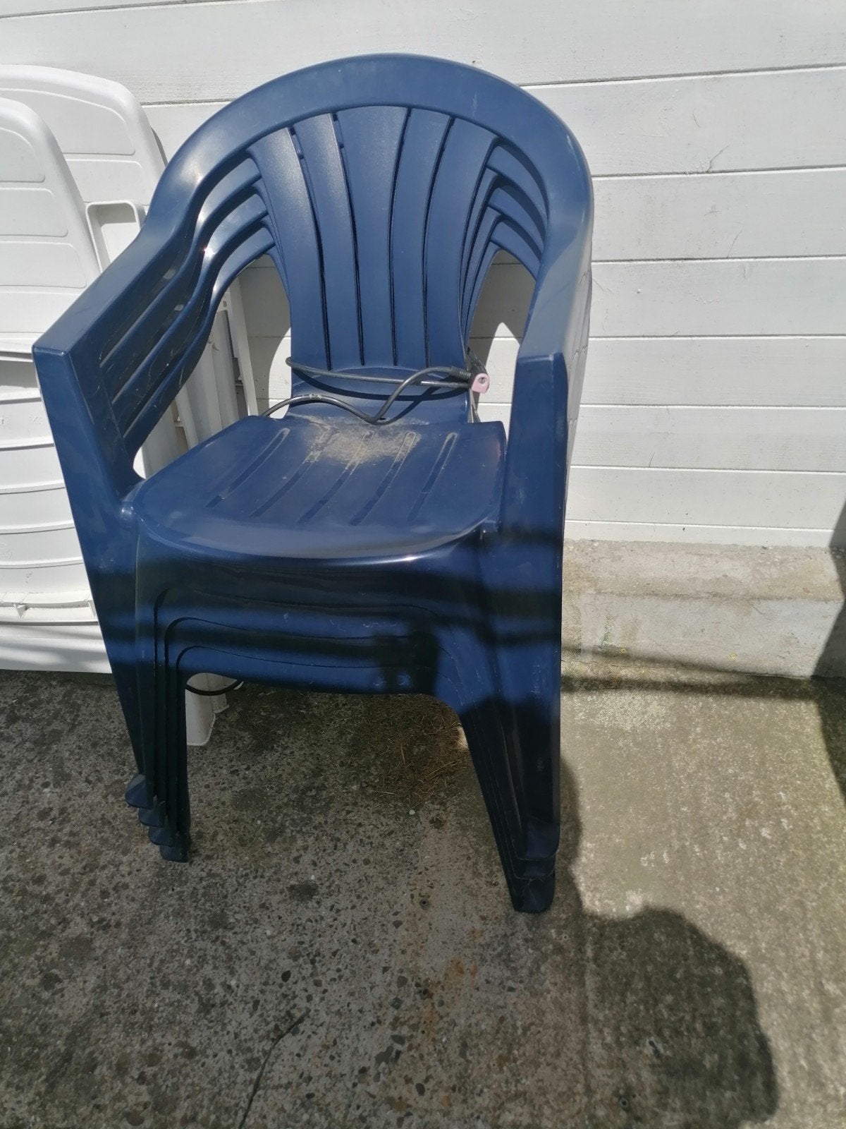 tuinstoelen, Ophalen, Gebruikt, Plastic, Stapelbaar