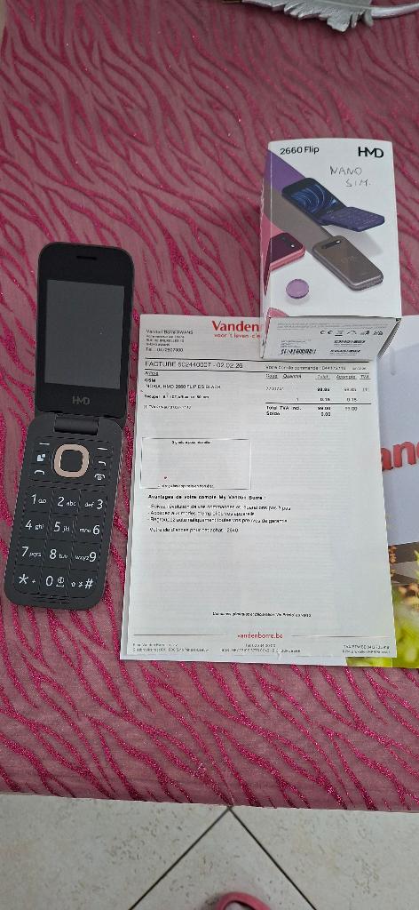 GSM Nokia HMD 2660 flip DS Black + garantie, Télécoms, Téléphonie mobile | Nokia, Enlèvement, Comme neuf, Sans abonnement