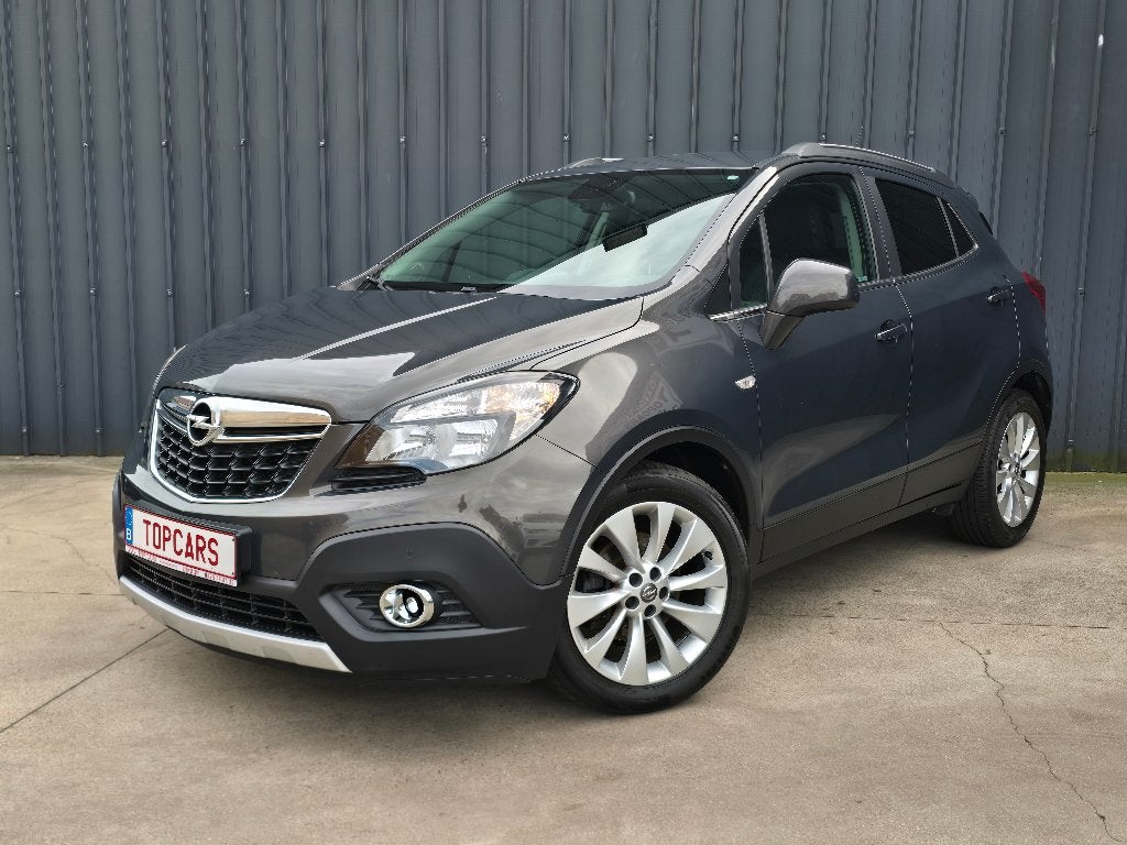 ✔OPEL MOKKA 1.4i Cosmo Euro6❕ Leder, GPS, Bluetooth,.., Auto's, Opel, Monovolume, 4 cilinders, Leder, Bedrijf