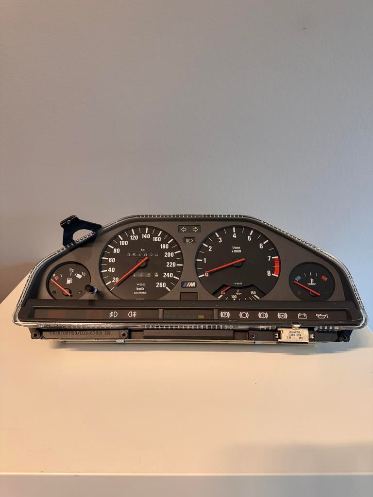 Compteur BMW E30 M3 – VDO Original – excellent état, Enlèvement, BMW