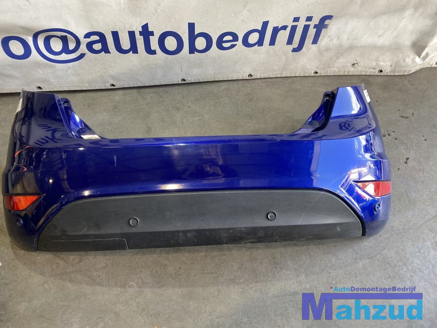 FORD FIESTA 6 Blauw achterbumper met pdc 2008-2017, Arrière, Pare-chocs, Info@ford.com, Ford Motor Company