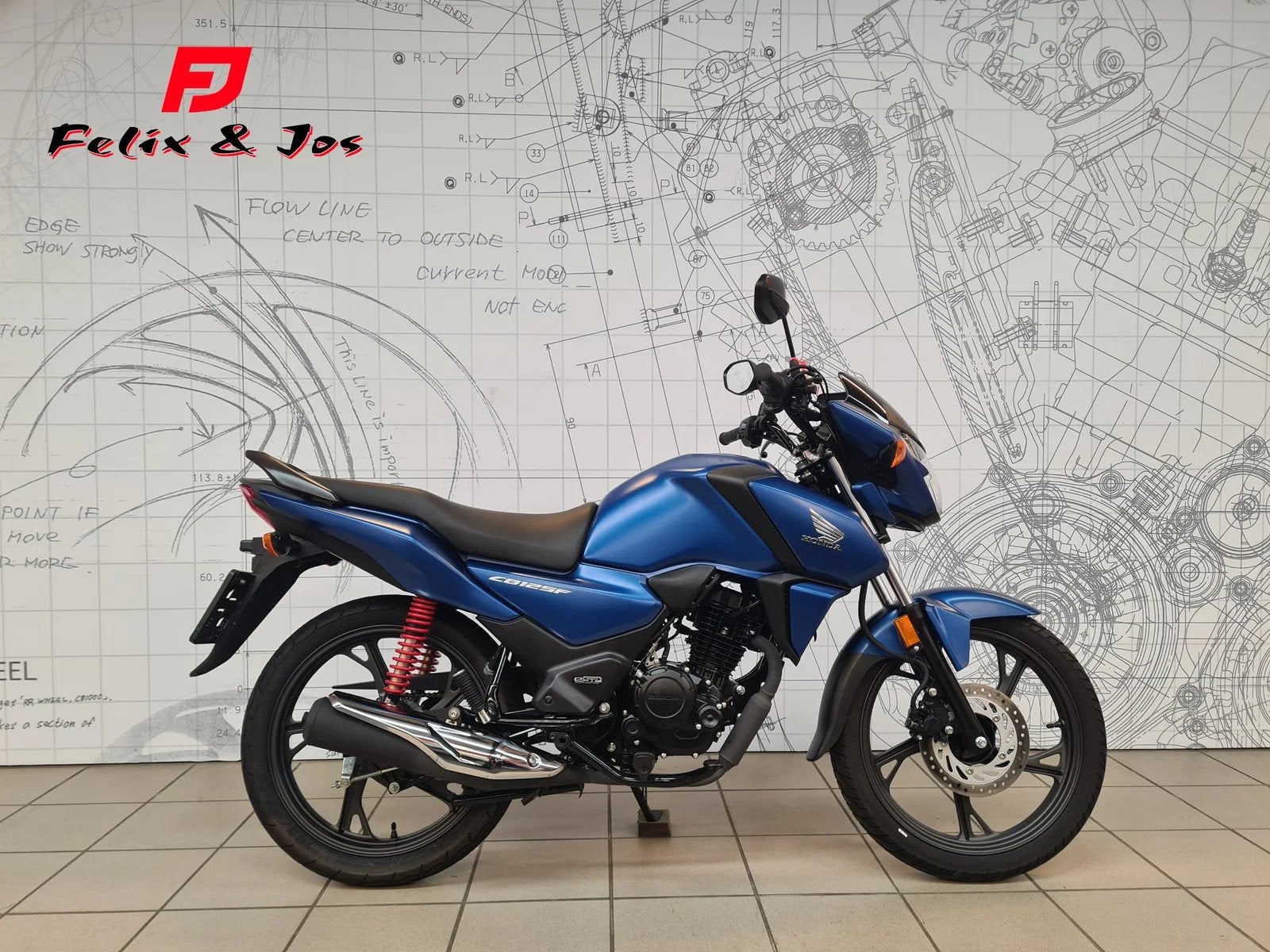 Honda CBF 125 (bj 2025), Motoren, 125 cc, Overig, 11 kW of minder, Handgeschakeld