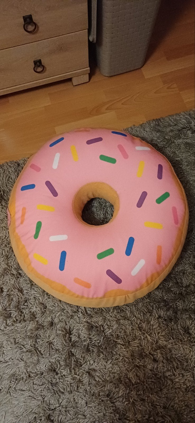 Grote donut XXL "knuffel", Ophalen, Overige typen, Zo goed als nieuw, Middelgroot (20 tot 80 cm)