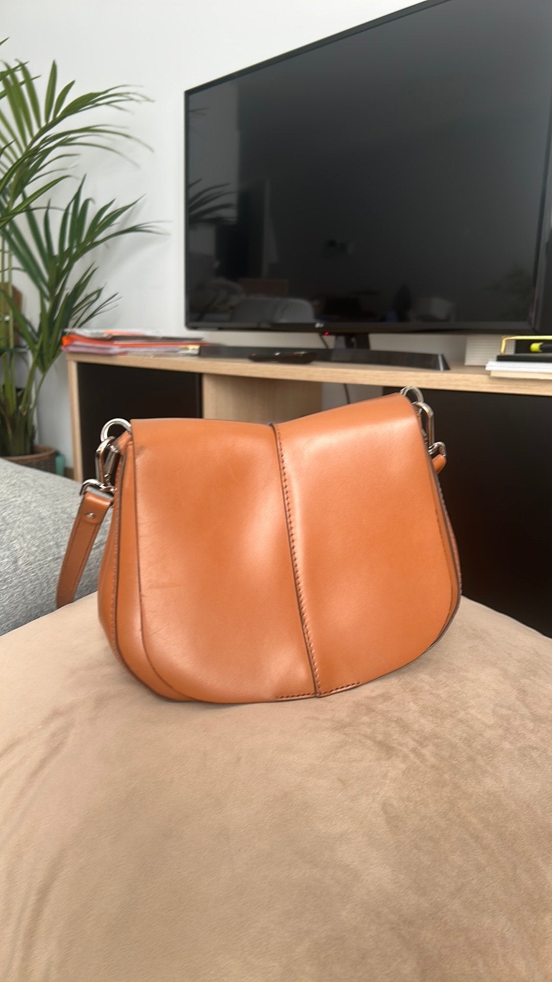 Sac Gianni Chiarini, Bijoux, Sacs & Beauté, Enlèvement, Utilisé, Brun, Cuir