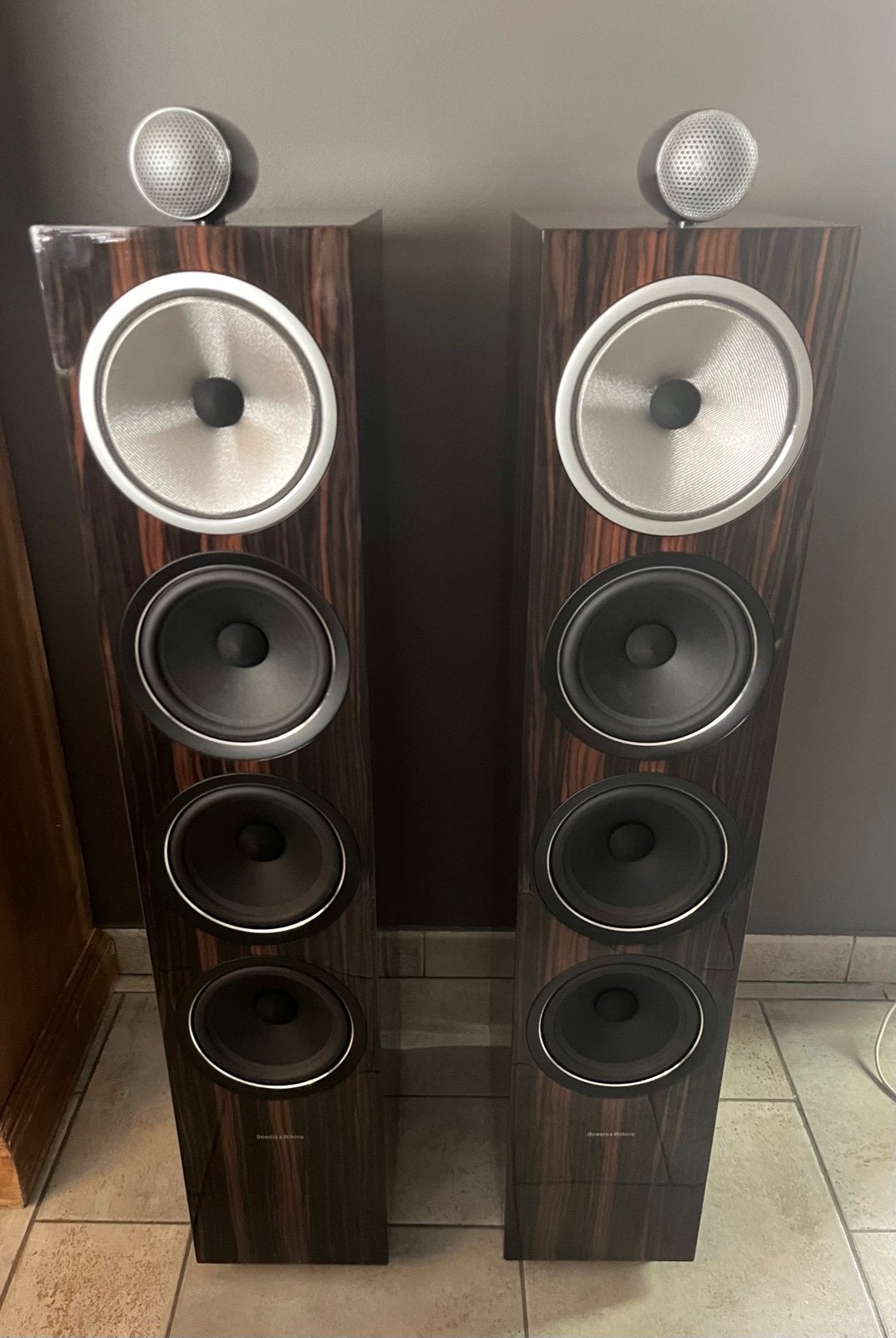 Bowers & Wilkins BW 702 Signature, TV, Hi-fi & Vidéo, Enceintes, Comme neuf, Enlèvement
