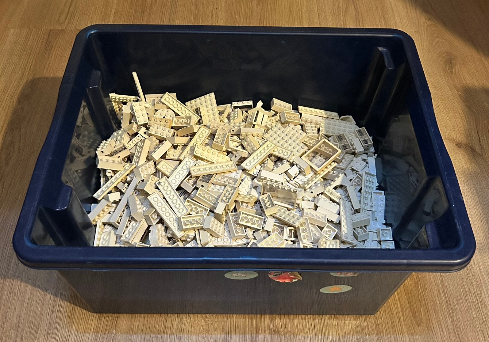 Ca.3,3 KG Witte LEGO 100% Origineel & Gesorteerd op Kleur!, Ophalen of Verzenden, Gebruikt, Losse stenen, Lego