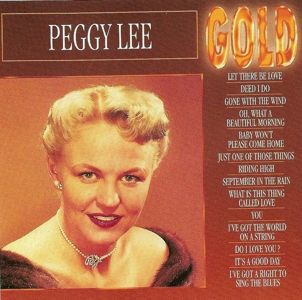 CD EN VENTE PEGGY LEE - Peggy Lee Gold, Envoi, Blues