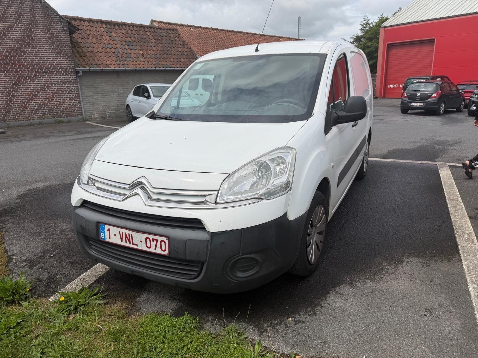 Citroën berlingo 1.6 hdi diesel Bouwjaar 2016, Auto's, Citroën, Euro 5, Wit, Elektrische ramen, 66 kW