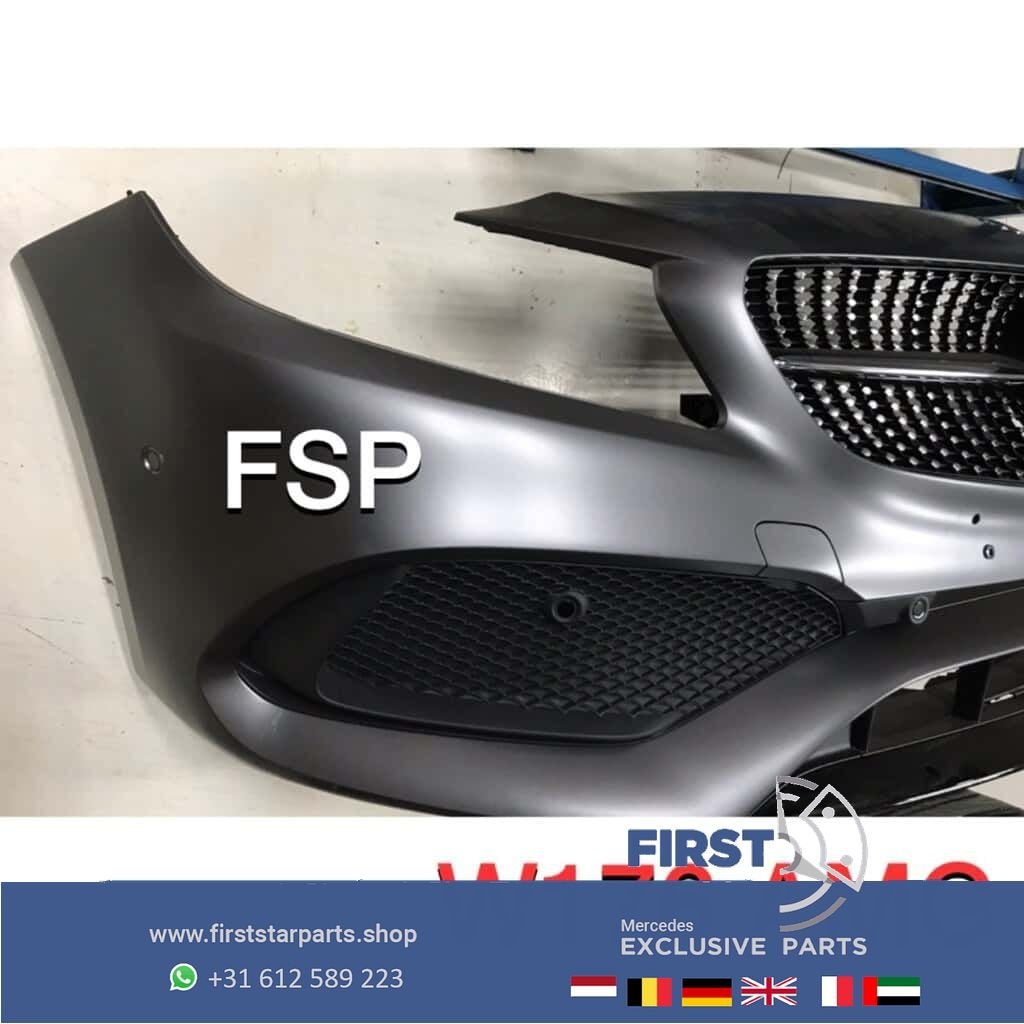 W176 A Klasse Facelift AMG voorbumper grijs Mercedes complee, Utilisé, -, Avant, -