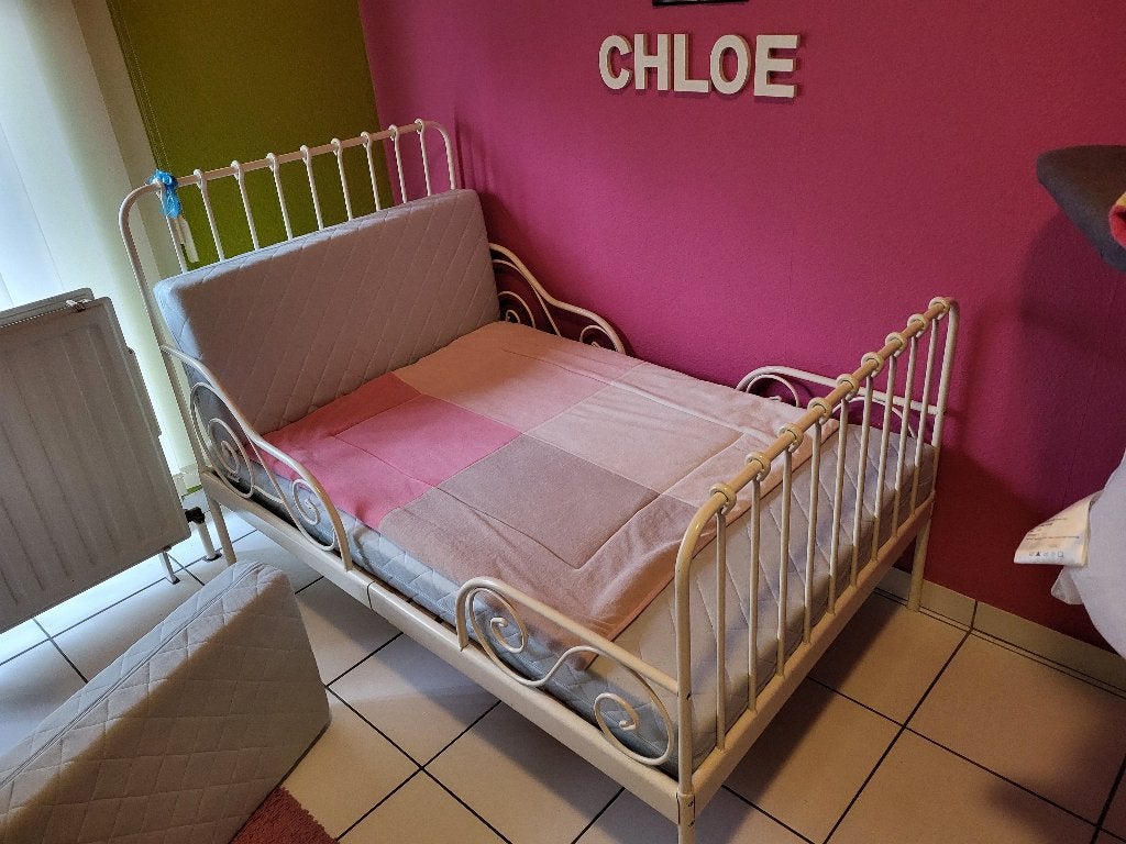 bedden, Blanc, Une personne, Comme neuf, Enlèvement