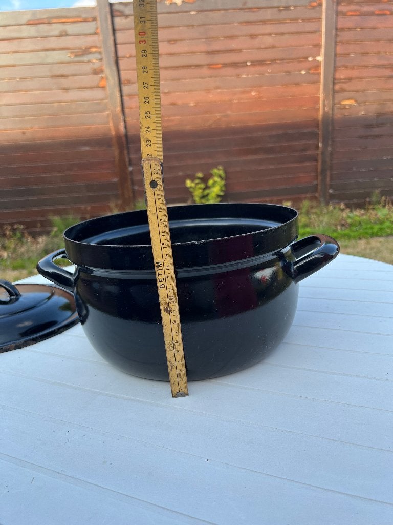 Kookpot - Diameter 26 cm - Hoogte 15 cm - Volume 6 liter, Huis en Inrichting, Antiaanbaklaag, Gebruikt, Ophalen of Verzenden, Kookpan
