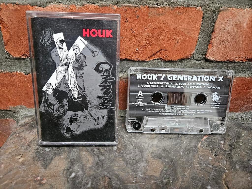 Houk – Generation X cassette | electronic / industrial / exp, Ophalen of Verzenden