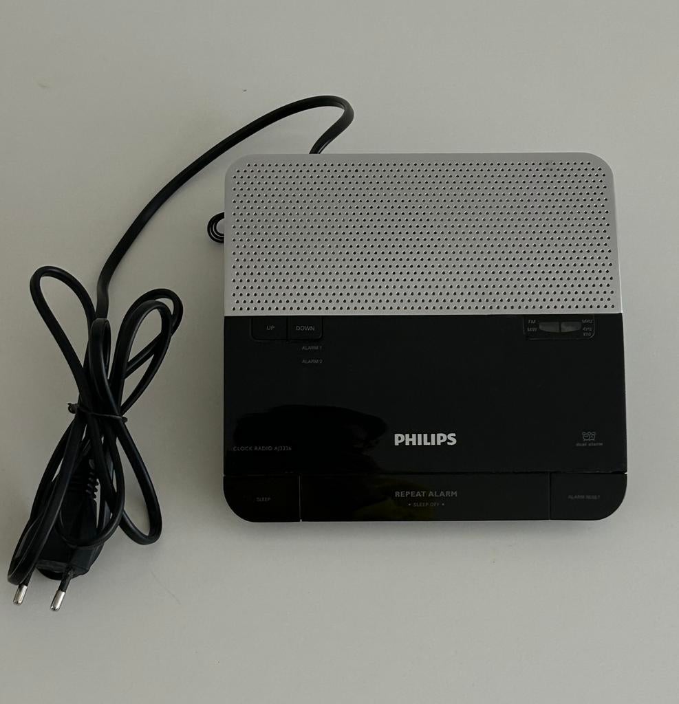 Radio-réveil Philips, Enlèvement ou Envoi, Utilisé