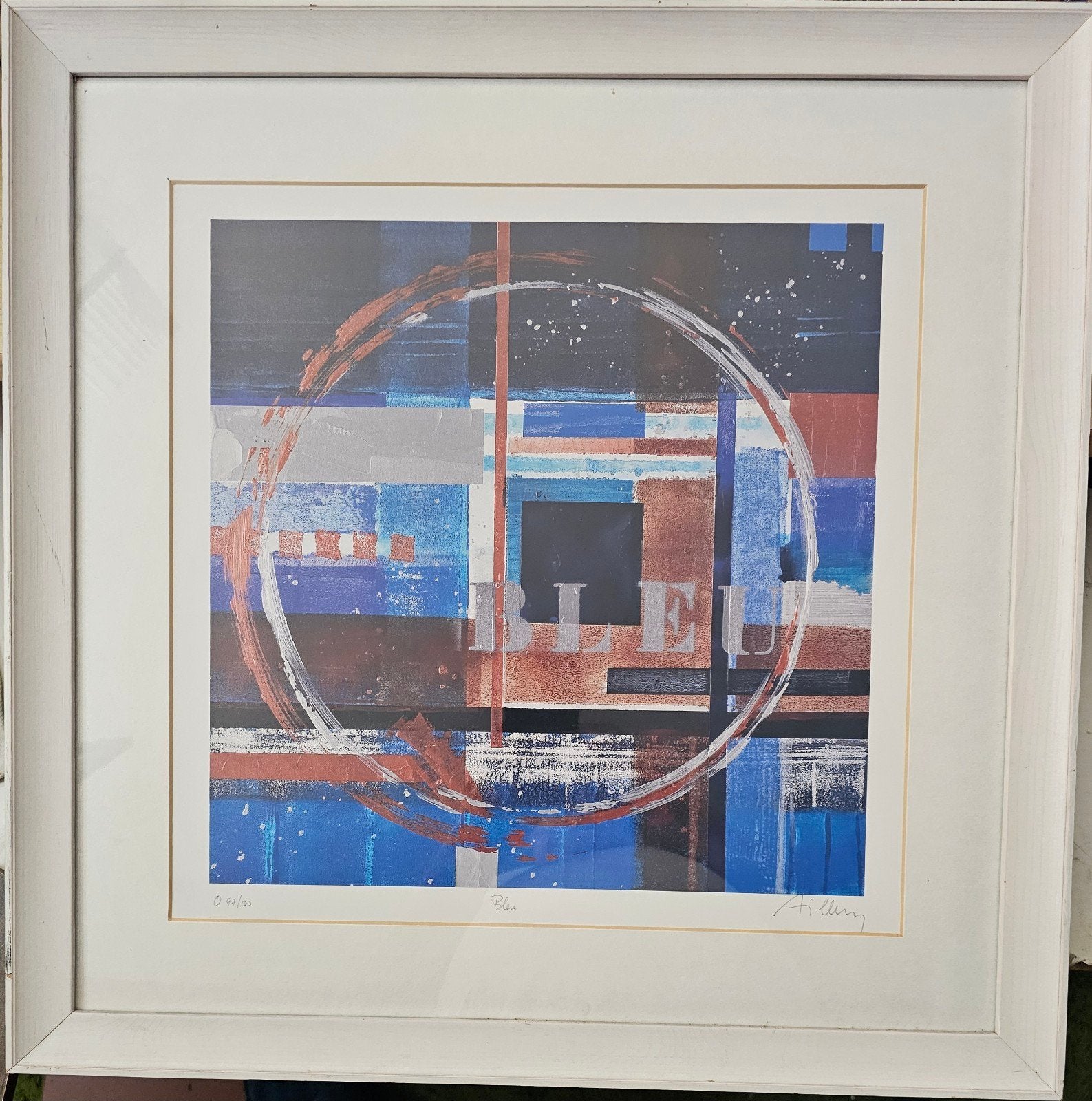 Litho van de Belgische kunstenares Nancy Aillery, Antiek en Kunst, Ophalen