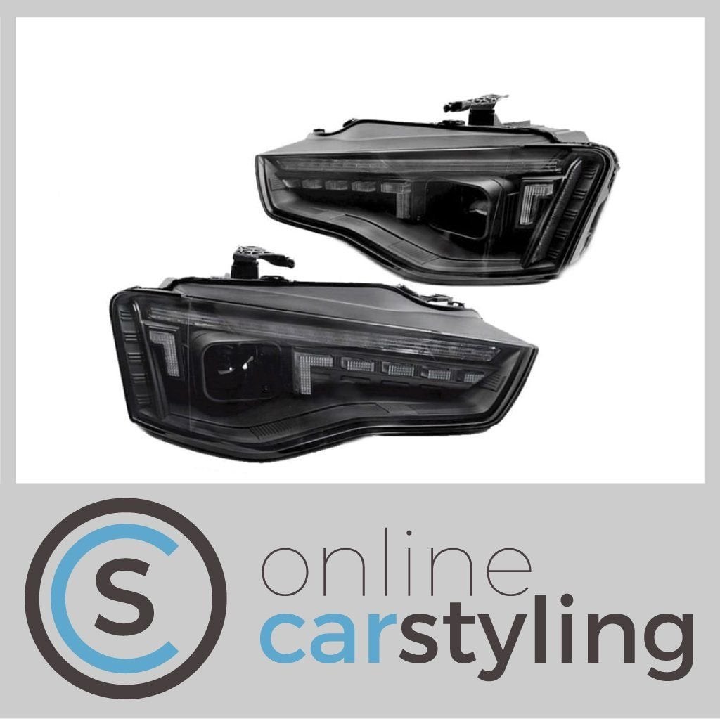 Xenon Koplampen Audi A5 B8 Zwart Dynamic LED, Neuf, -, Audi, -