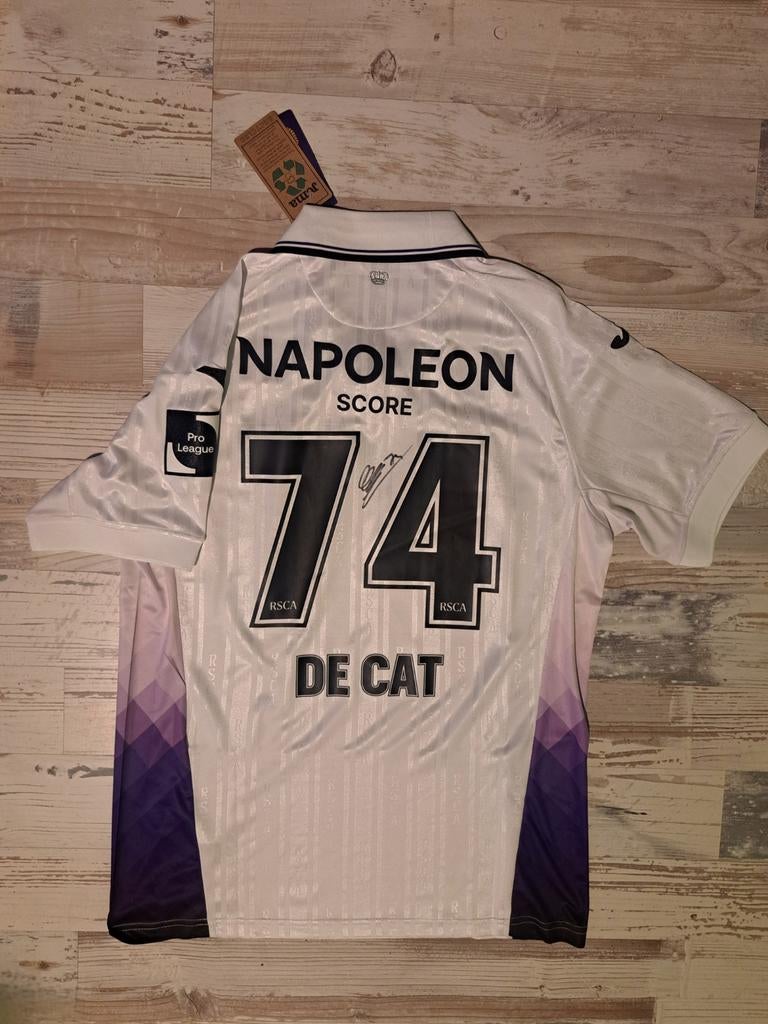 Chemise autographiée Nathan De Cat, Enlèvement ou Envoi, Neuf, Maillot