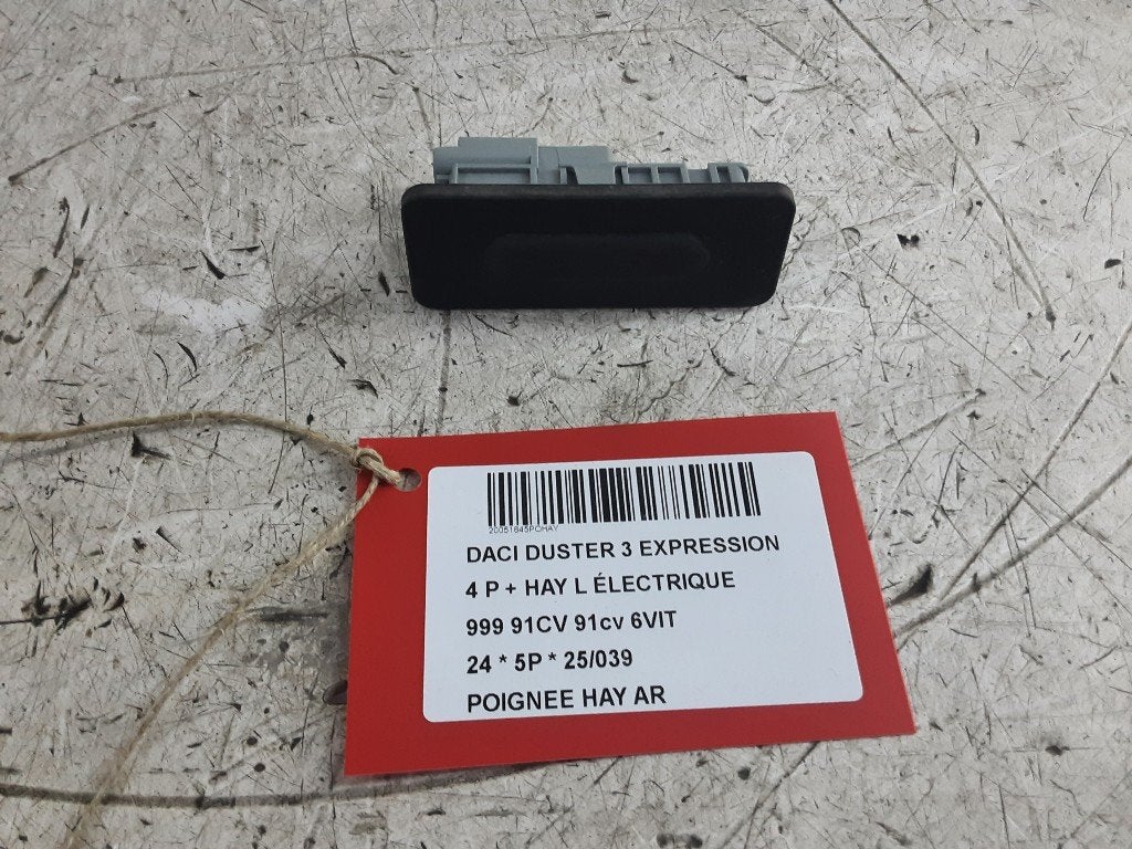 POIGNEE COFFRE / HAYON ARRIERE Duster (DJF) (908069264R), Dacia, Mevr. I. Hauben, Utilisé, Rue de l'Espoir 34 34
4030  GRIVEGNÉE, BE