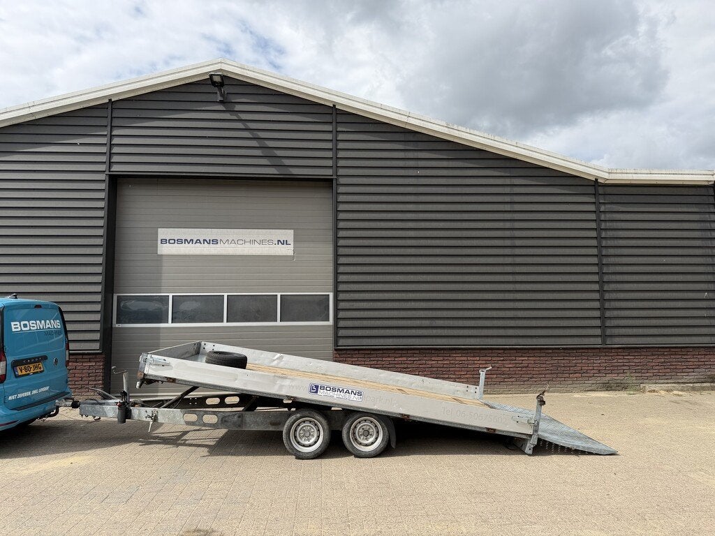 Humbaur machinetransporter kantelbaar 3500 kg, Utilisé