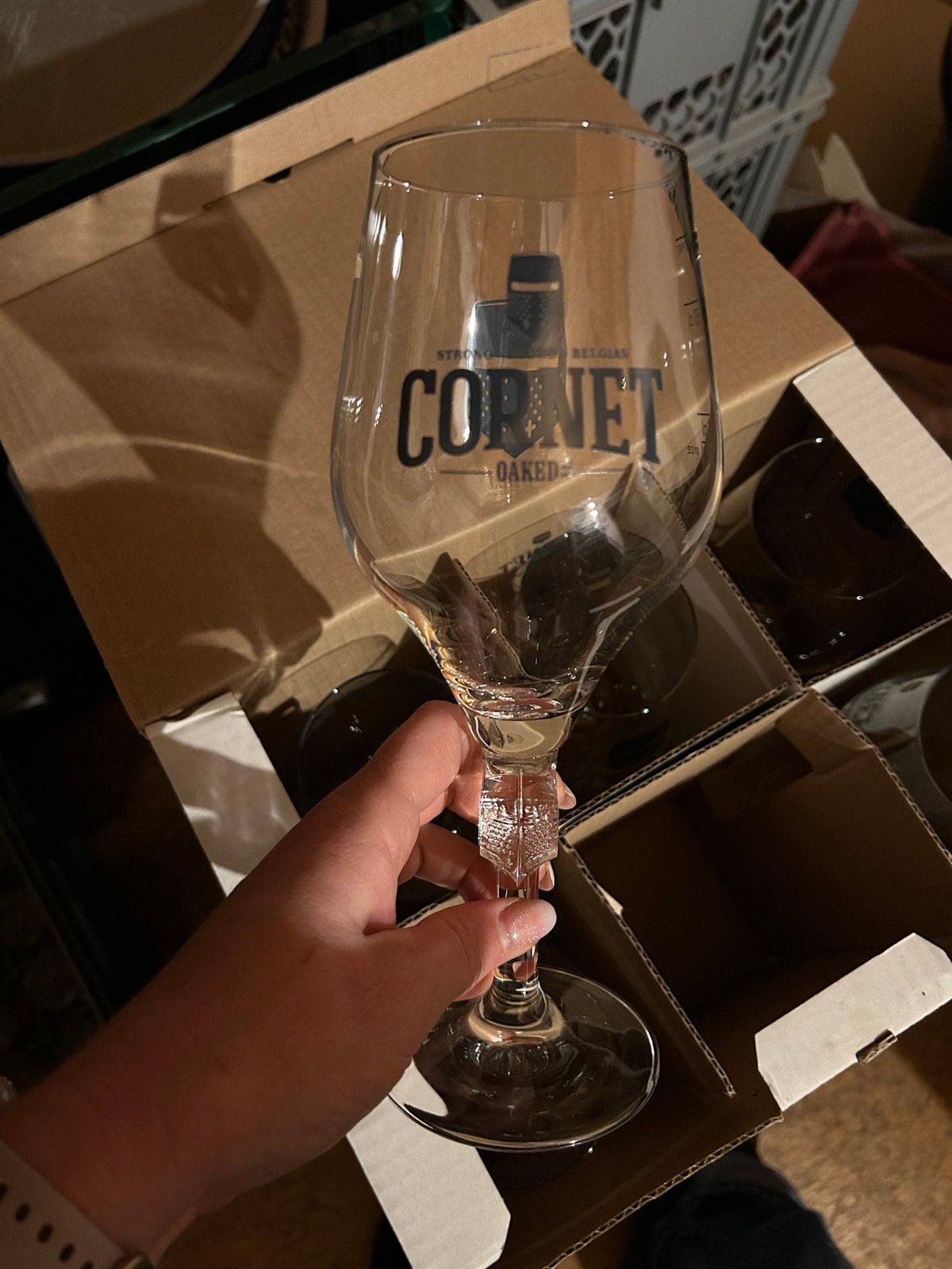 Cornet glazen, Verzamelen, Ophalen, Zo goed als nieuw