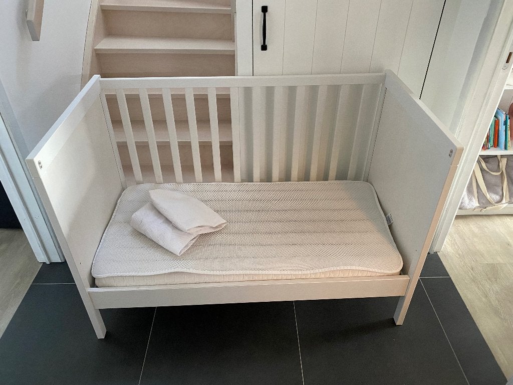 Baby/peuter bed, Ophalen, Zo goed als nieuw, Minder dan 140 cm, Minder dan 70 cm