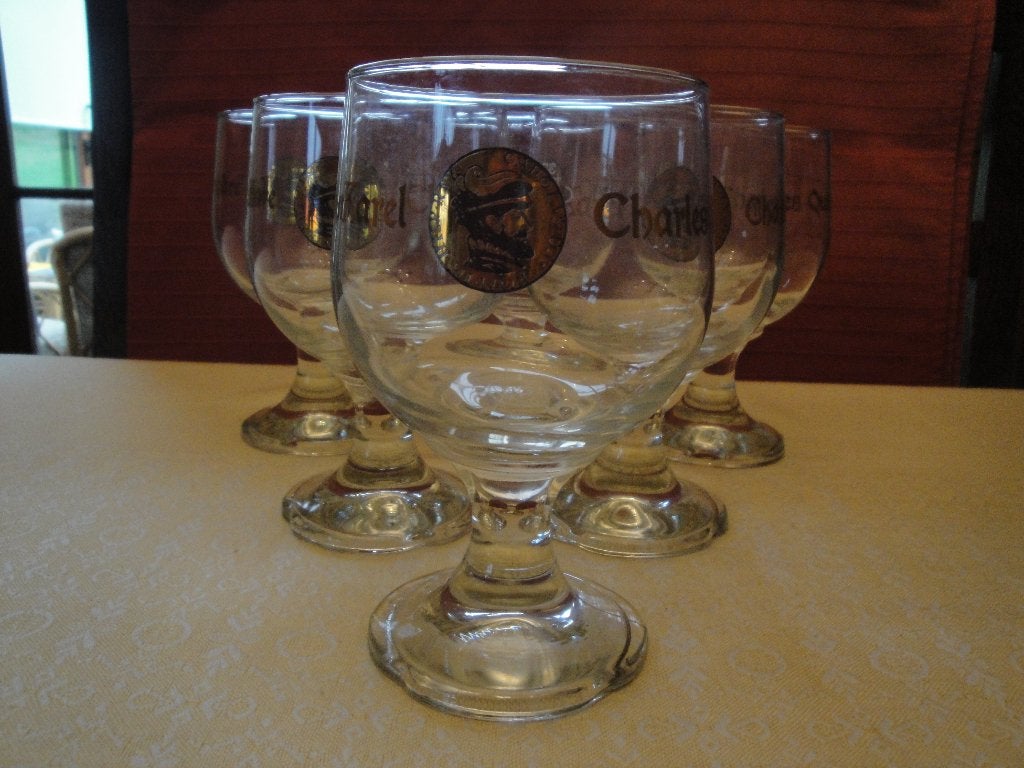 VERRES A BIERE CHARLES QUINT 6 VERRES, Enlèvement, Neuf, Verre ou Verres
