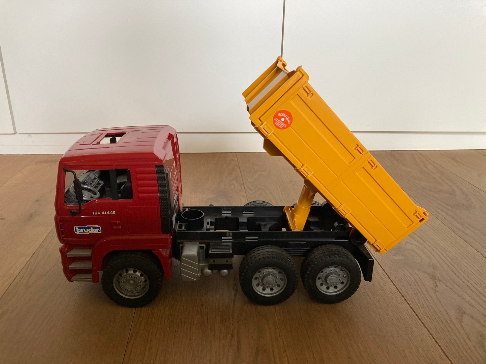 Bruder vrachtwagen laadbak, Ophalen, Zo goed als nieuw