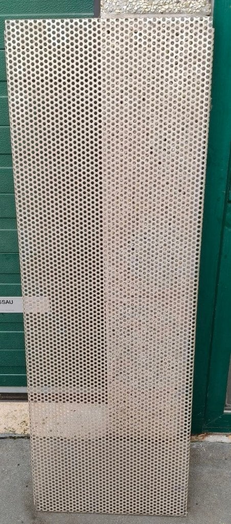 inox geperforeerde platen, Ophalen, Gebruikt